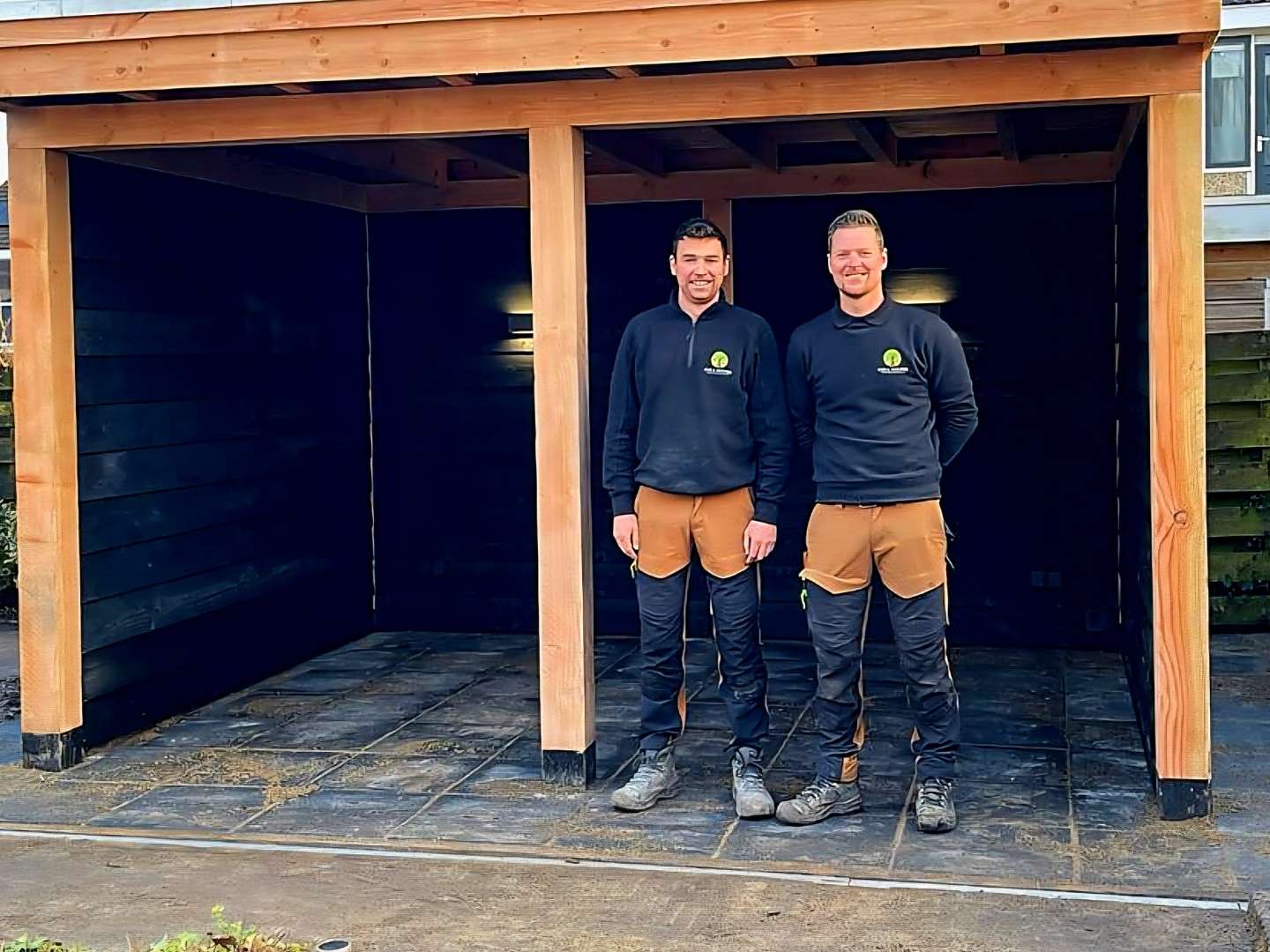 Sven en Robert van Fox en Mulder Hoveniers